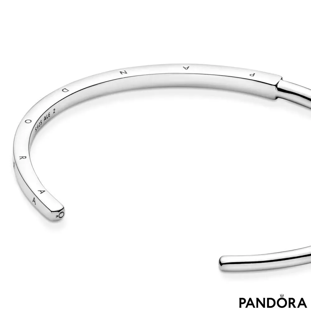Bangle narukvica Pandora Signature I-D 