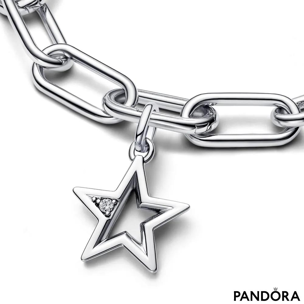 Privezak sa medaljonom Pandora ME Svjetlucava zvijezda 