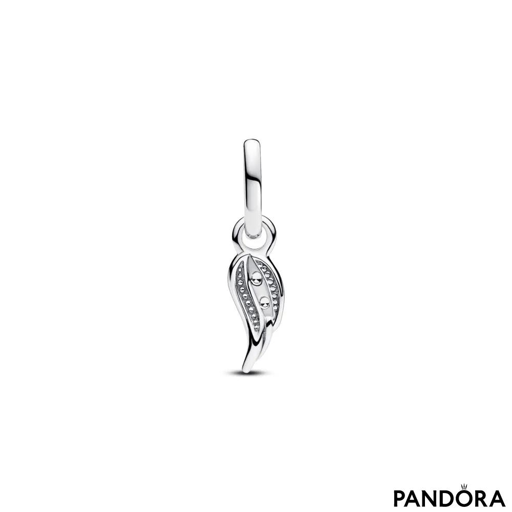 Mini viseći privezak Pandora ME Svjetlucavo anđeosko krilo 