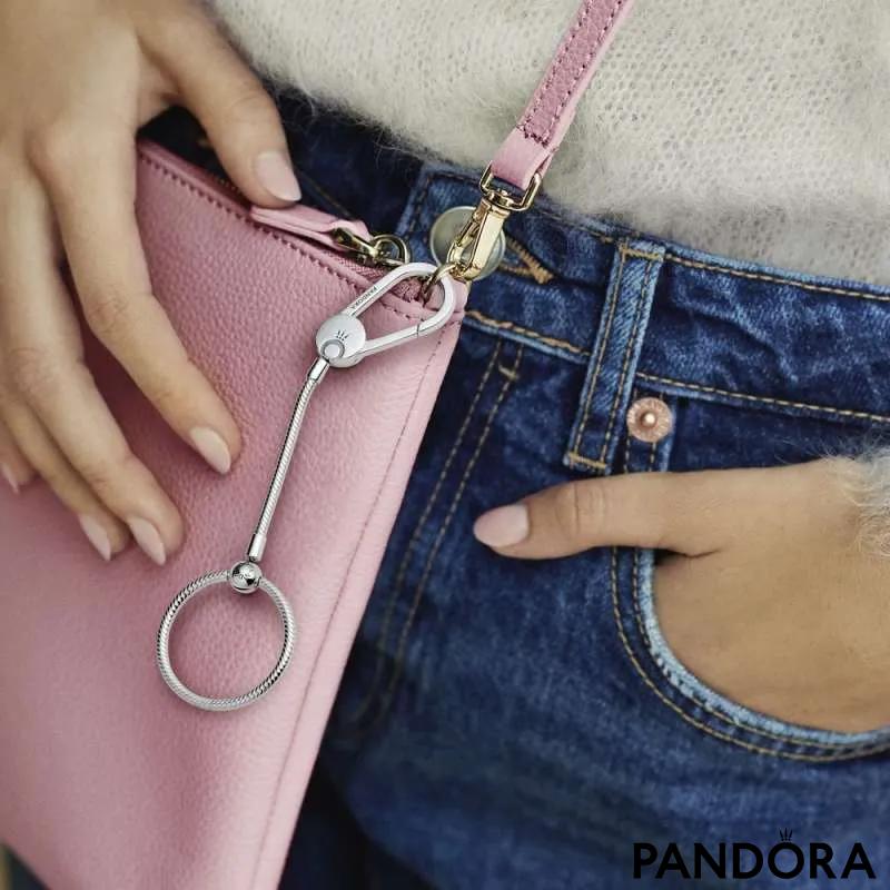 Nosač za privjeske Pandora Moments srednje veličine, za Postavkaljanje na torbu 