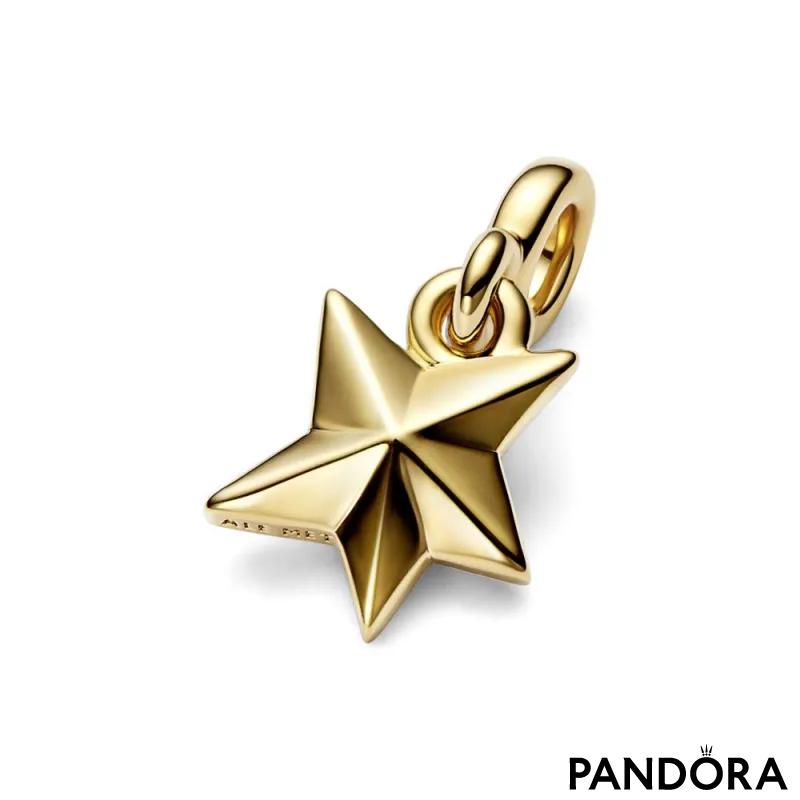 Mini viseći privezak Pandora ME Fasetirana zvijezda 