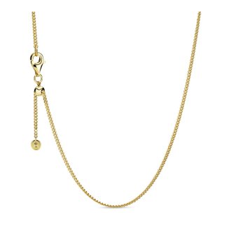 Ogrlica s pancirnim lancem od 14k pozlate