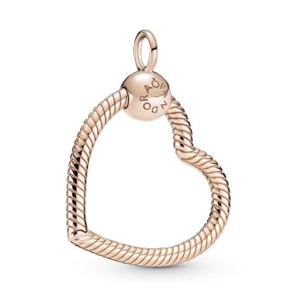 Privjesak Srce od 14k roze pozlate
