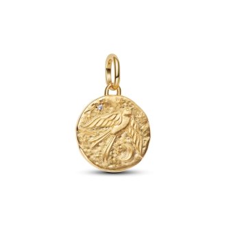 Lastavica medaljon privezak