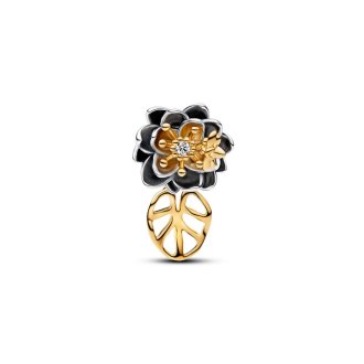 Disney Princess Tiana Water Lily Privjesak s dijamantom od 14k pozlate