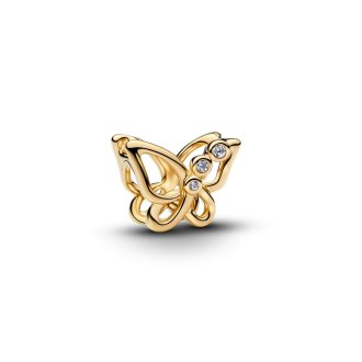 Privjesak leptira od 14k pozlate